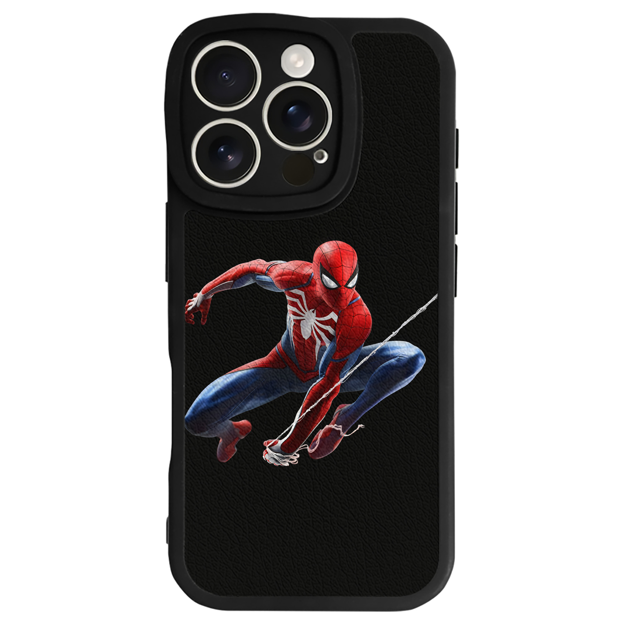 （画像用） アベンジャーズ The Avengers 【iPhone 16シリーズ対応】シリコンスマホケース（レザー調） 材質：シリコン